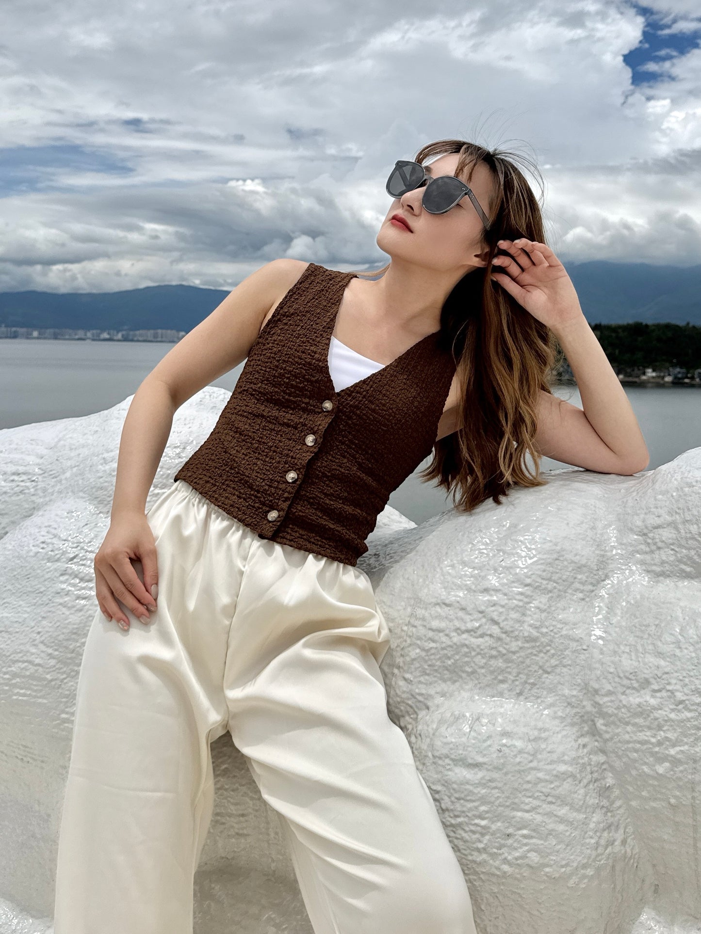 Cassia Knitted Waistcoat