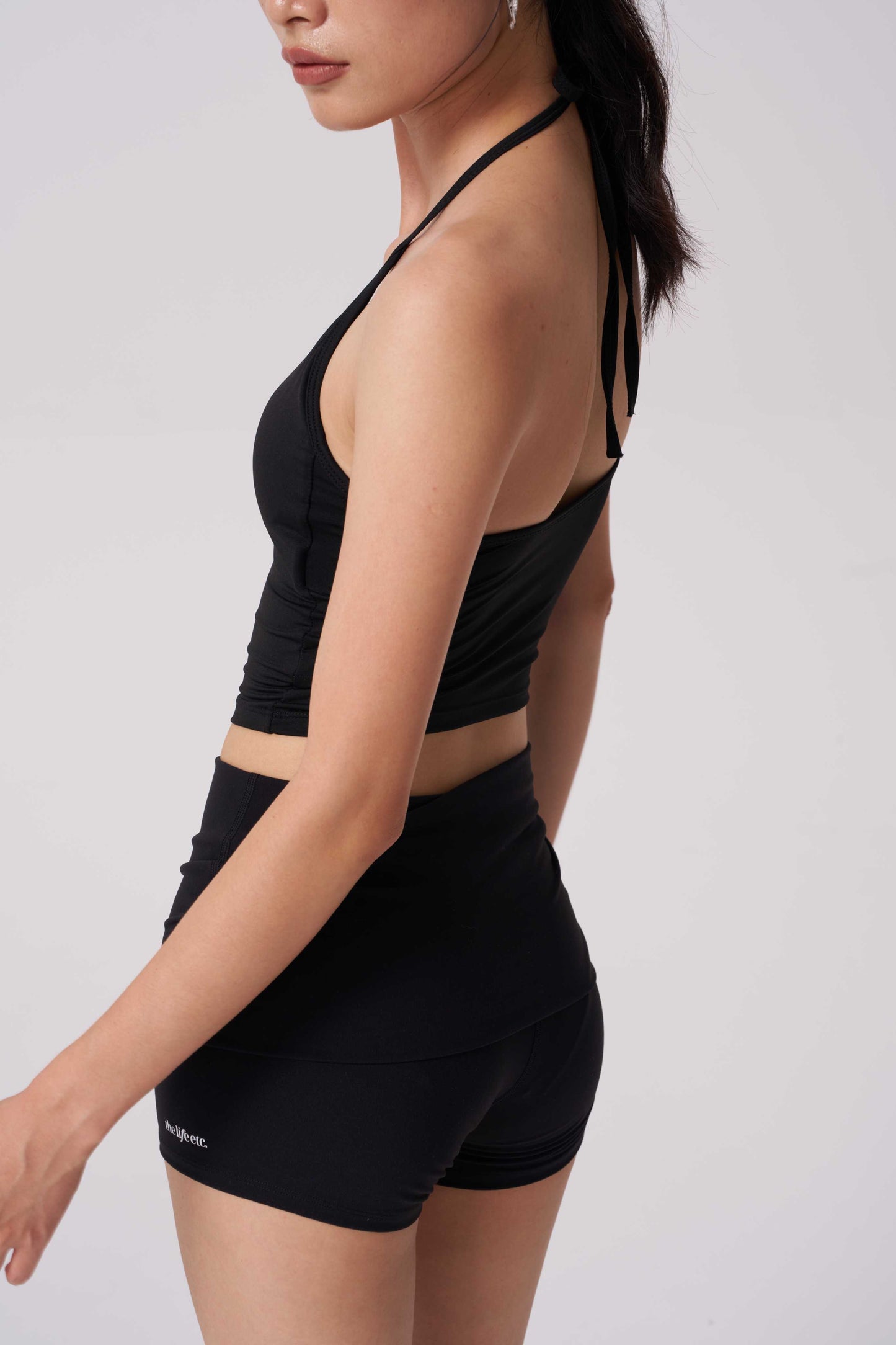 Aura Roll-over Bike Shorts