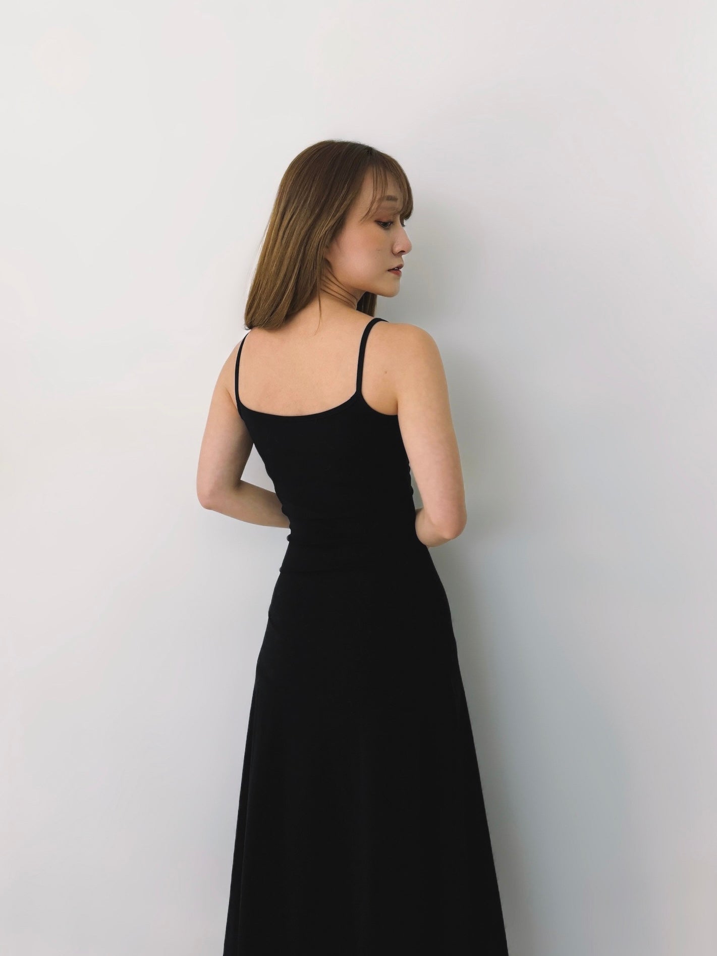 High Shine Maxi Tank Dress