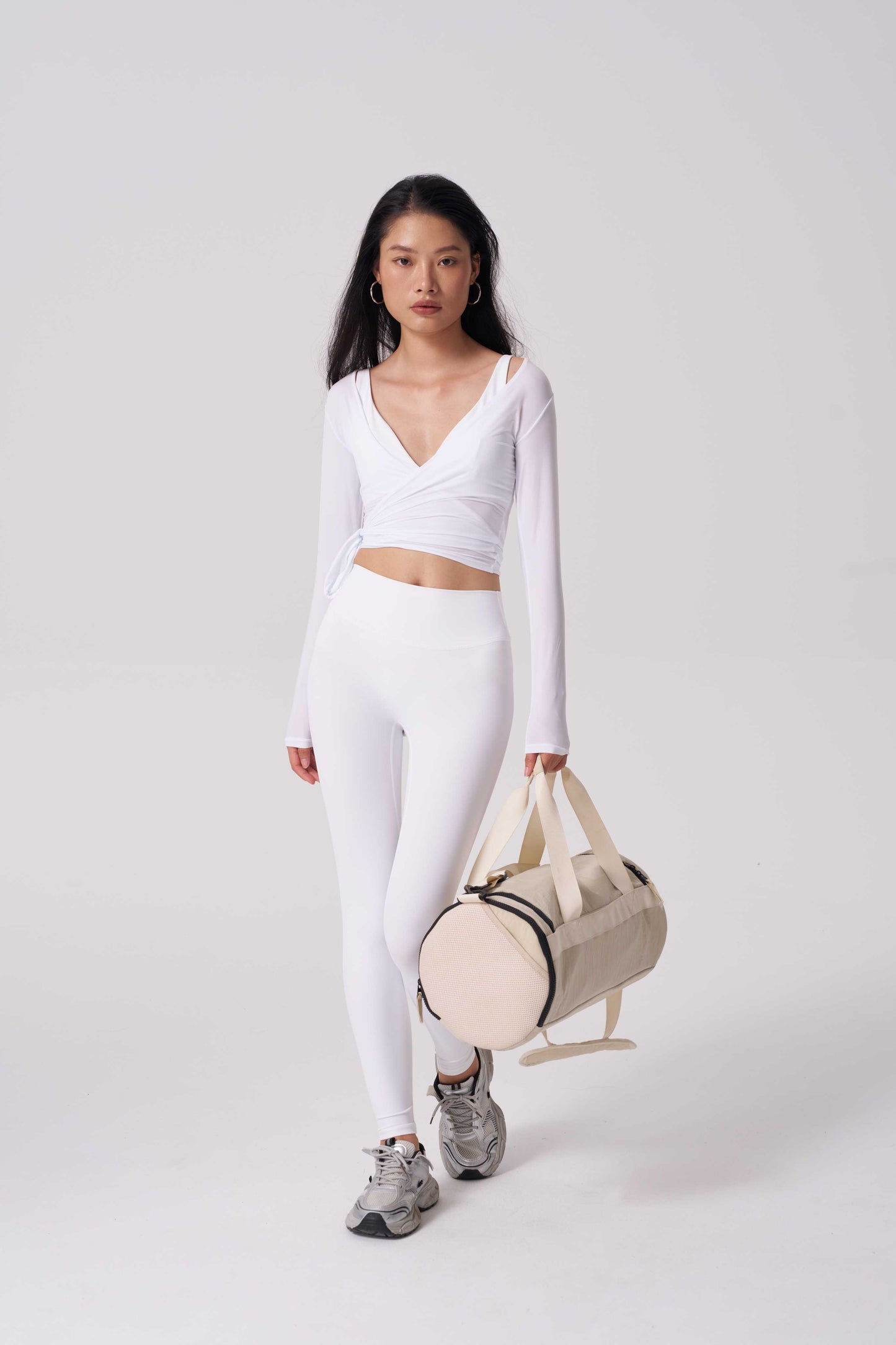 Ballerina Silky Wrap Long-sleeve