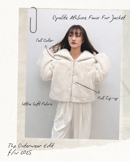 [PREMIUM] Opalite Athluxe Faux Fur Jacket