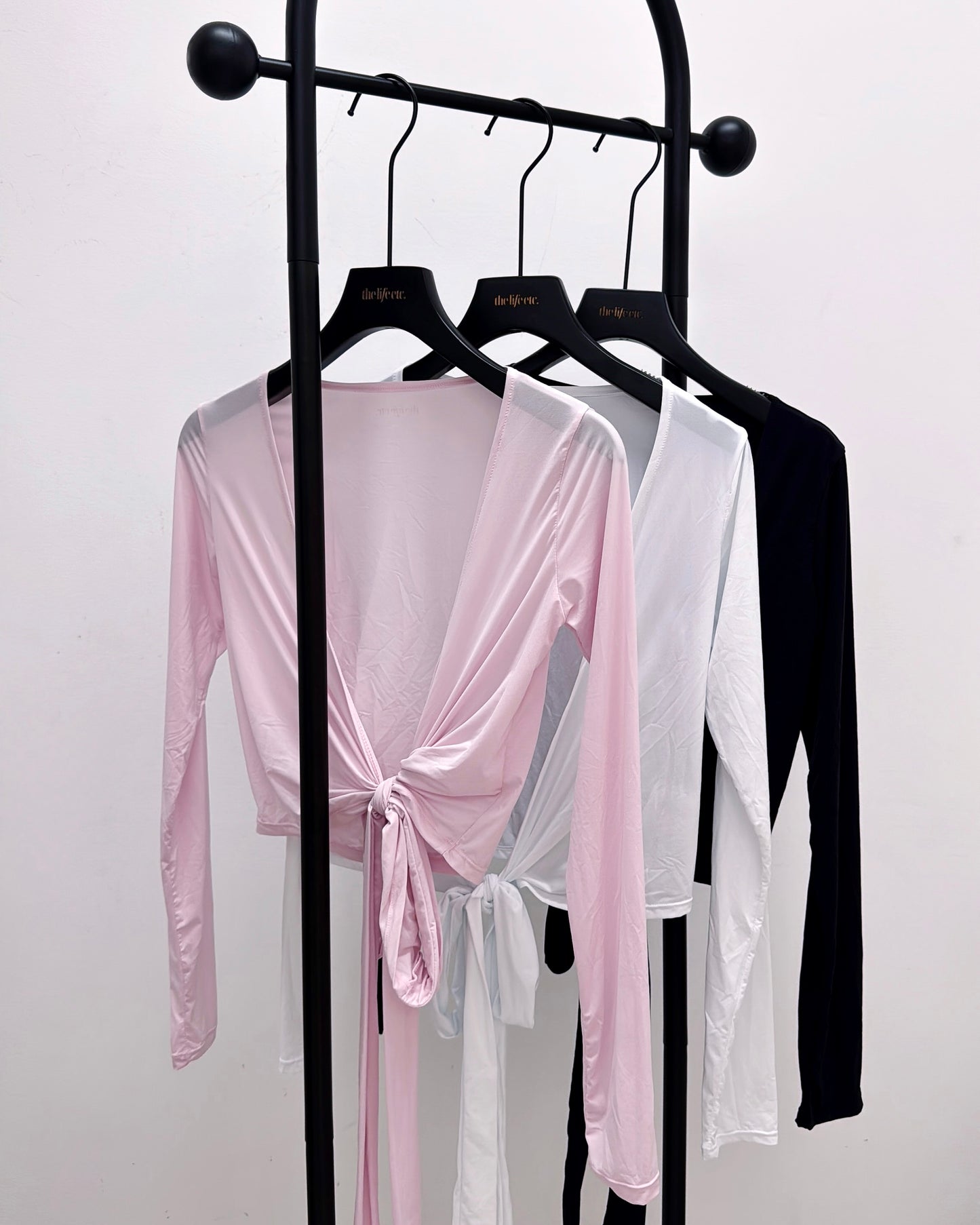 Ballerina Silky Wrap Long-sleeve
