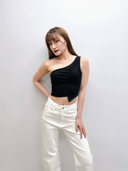 Extrovert One-shoulder Padded Top