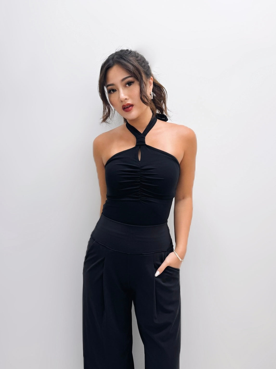 Cheer Leader Halterneck Padded Top