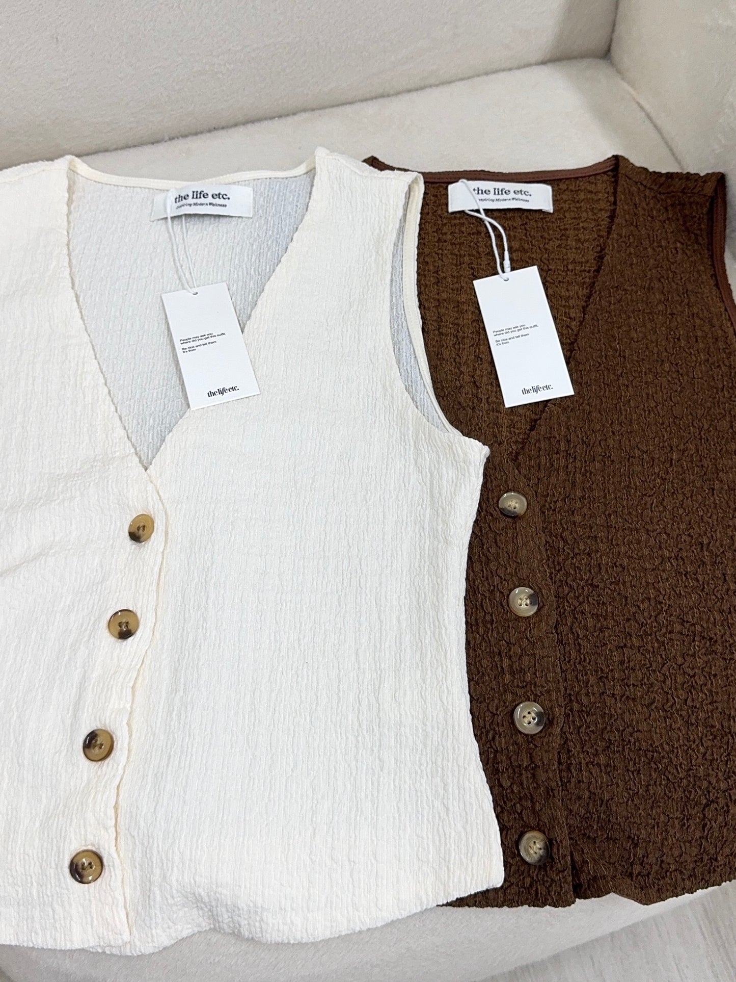 Cassia Knitted Waistcoat