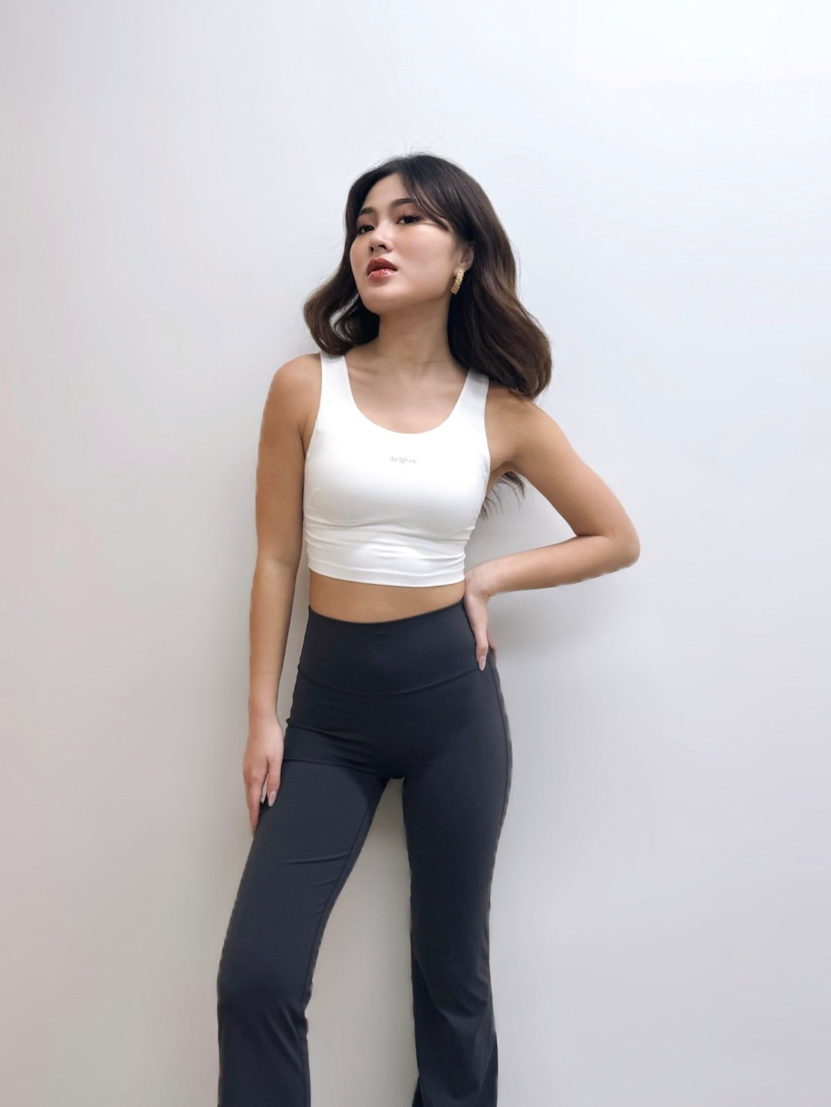 Racer Logo Longline Bra