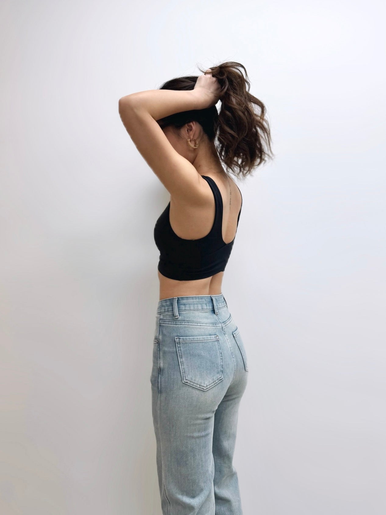 Racer Logo Longline Bra