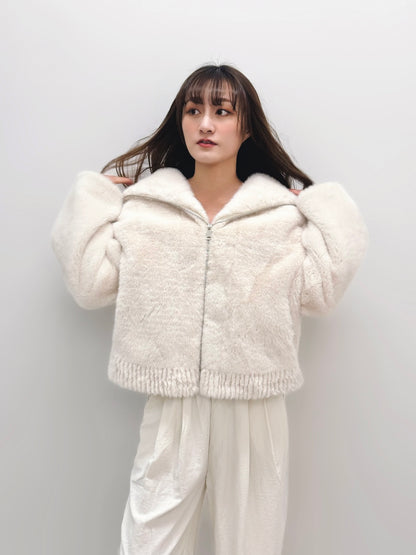 [PREMIUM] Opalite Athluxe Faux Fur Jacket