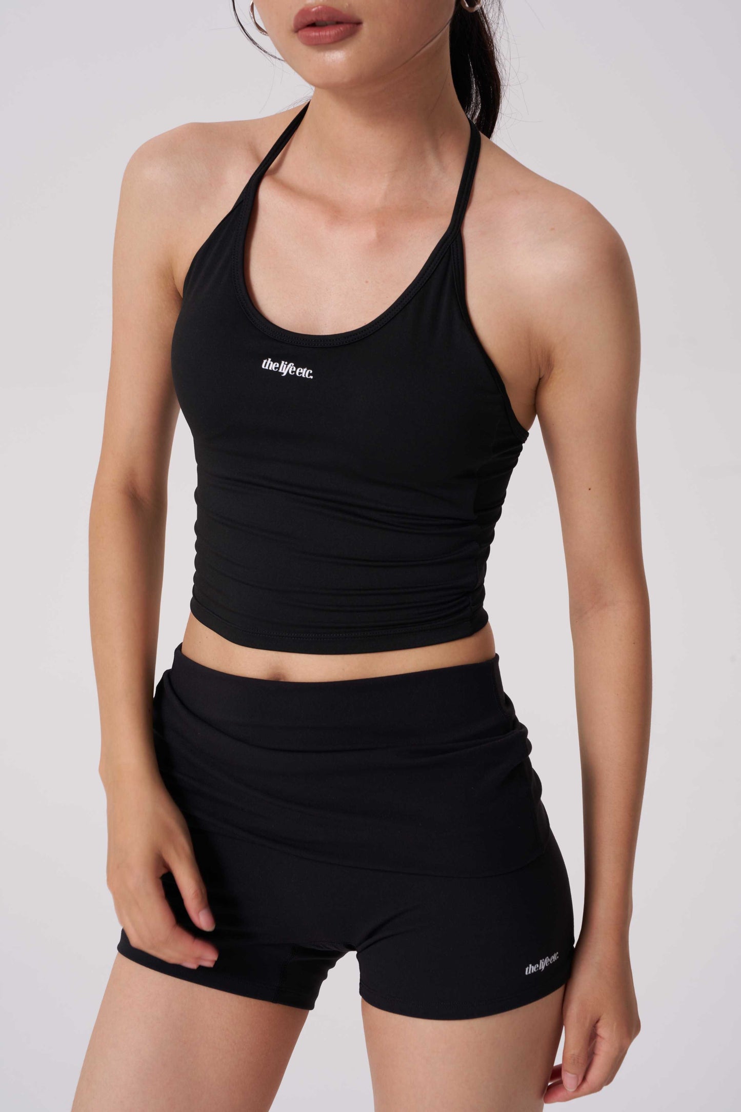 Aura Roll-over Bike Shorts