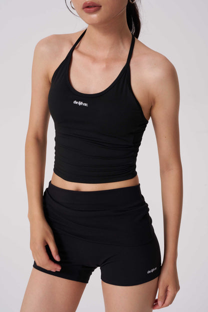 Aura Roll-over Bike Shorts