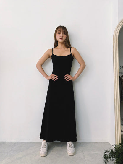 High Shine Maxi Tank Dress