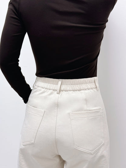 Barn Fit Straight-leg Trousers