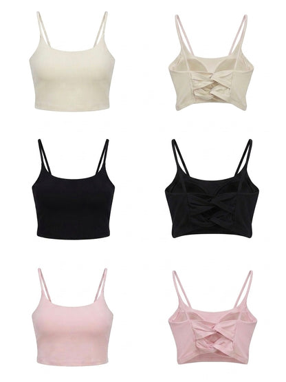 Flow Girl Twist-back Padded Cami