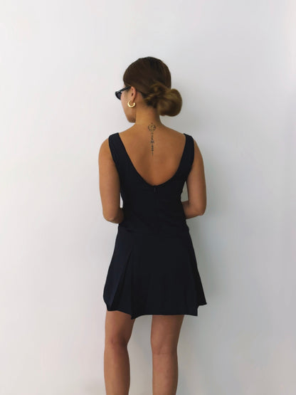 Ma Cherie Navy Tank Dress