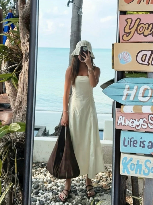 Palm Spring Maxi Tank Dress