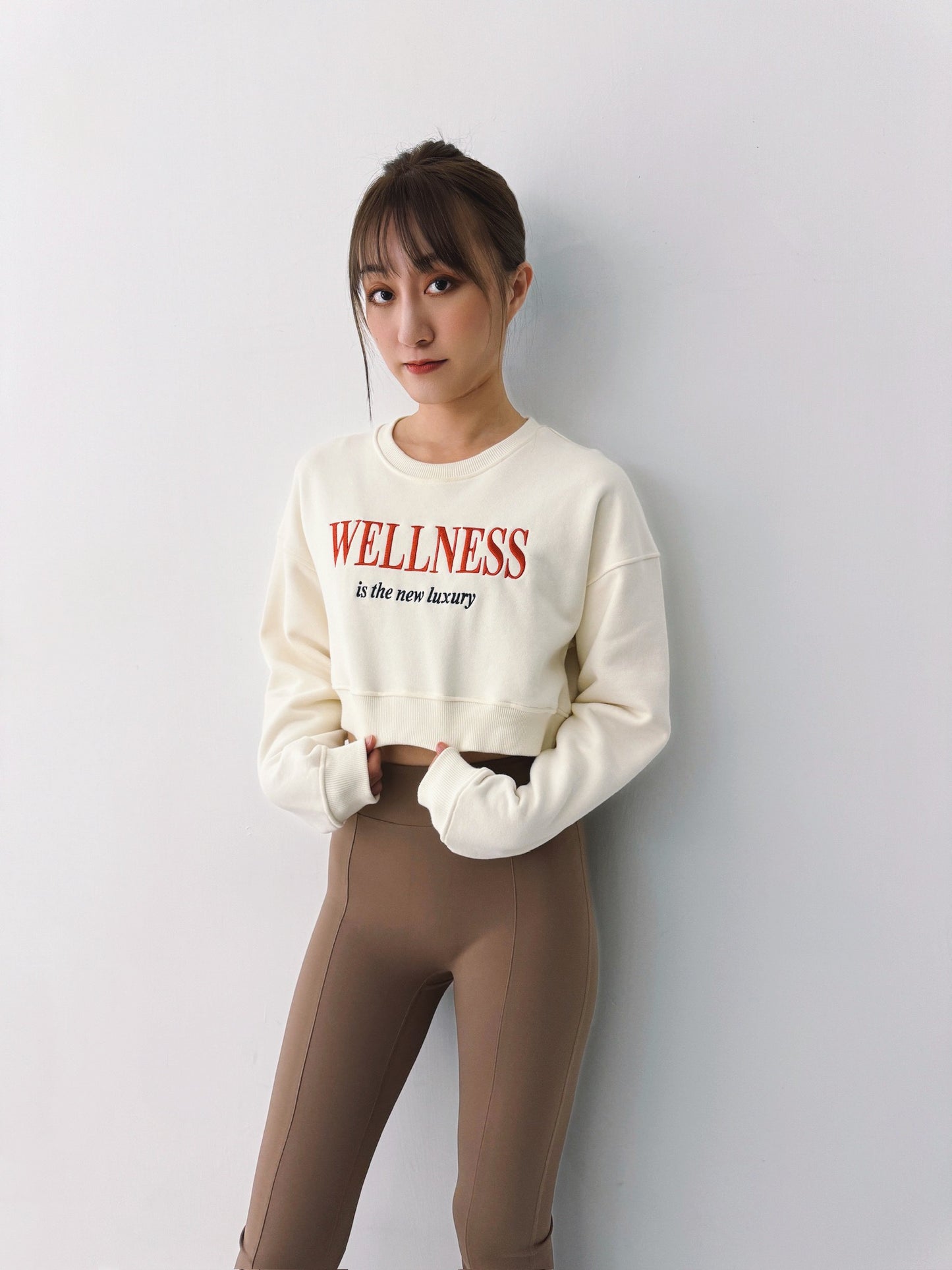 Wellness Crop Sweatshirt