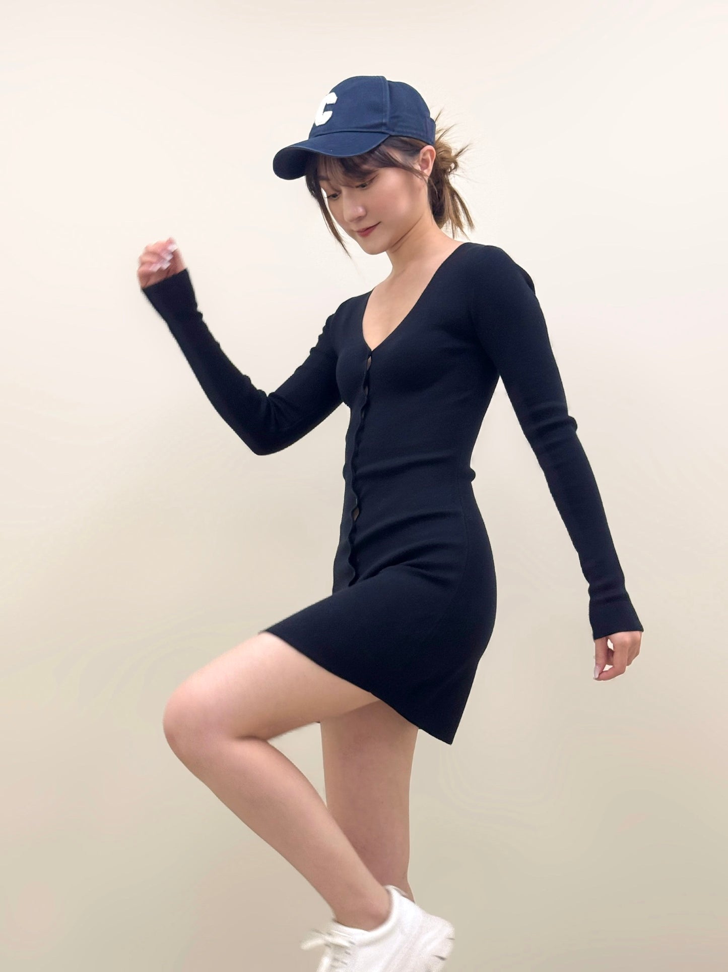 Headliner Long-sleeve Dress