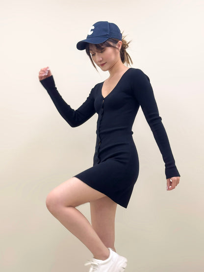 Headliner Long-sleeve Dress