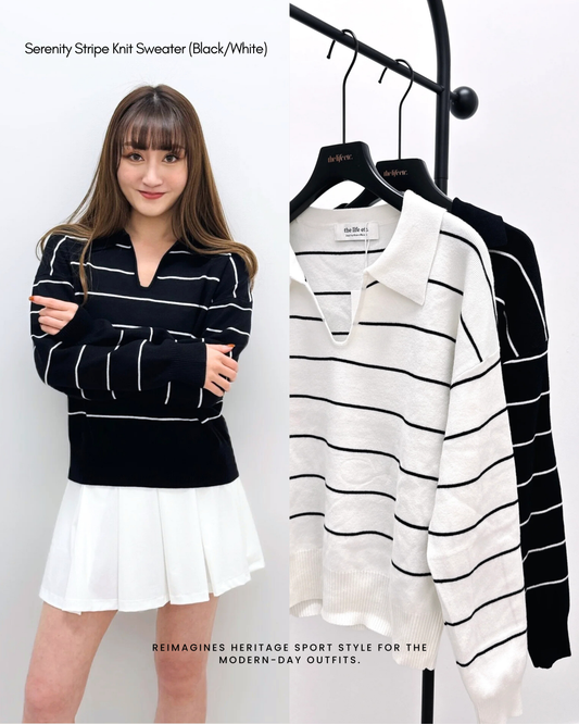 Serenity Stripe Knit Sweater