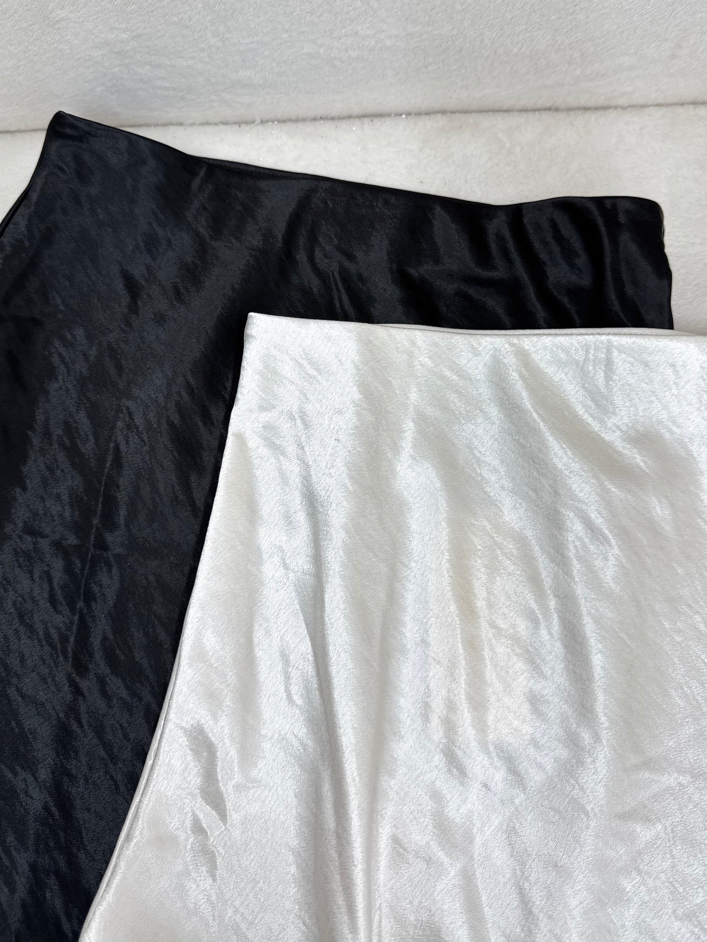 Calla Midi Satin Skirt