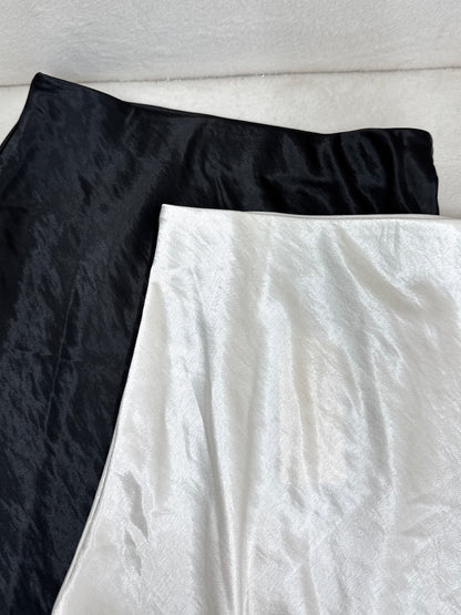 Calla Midi Satin Skirt