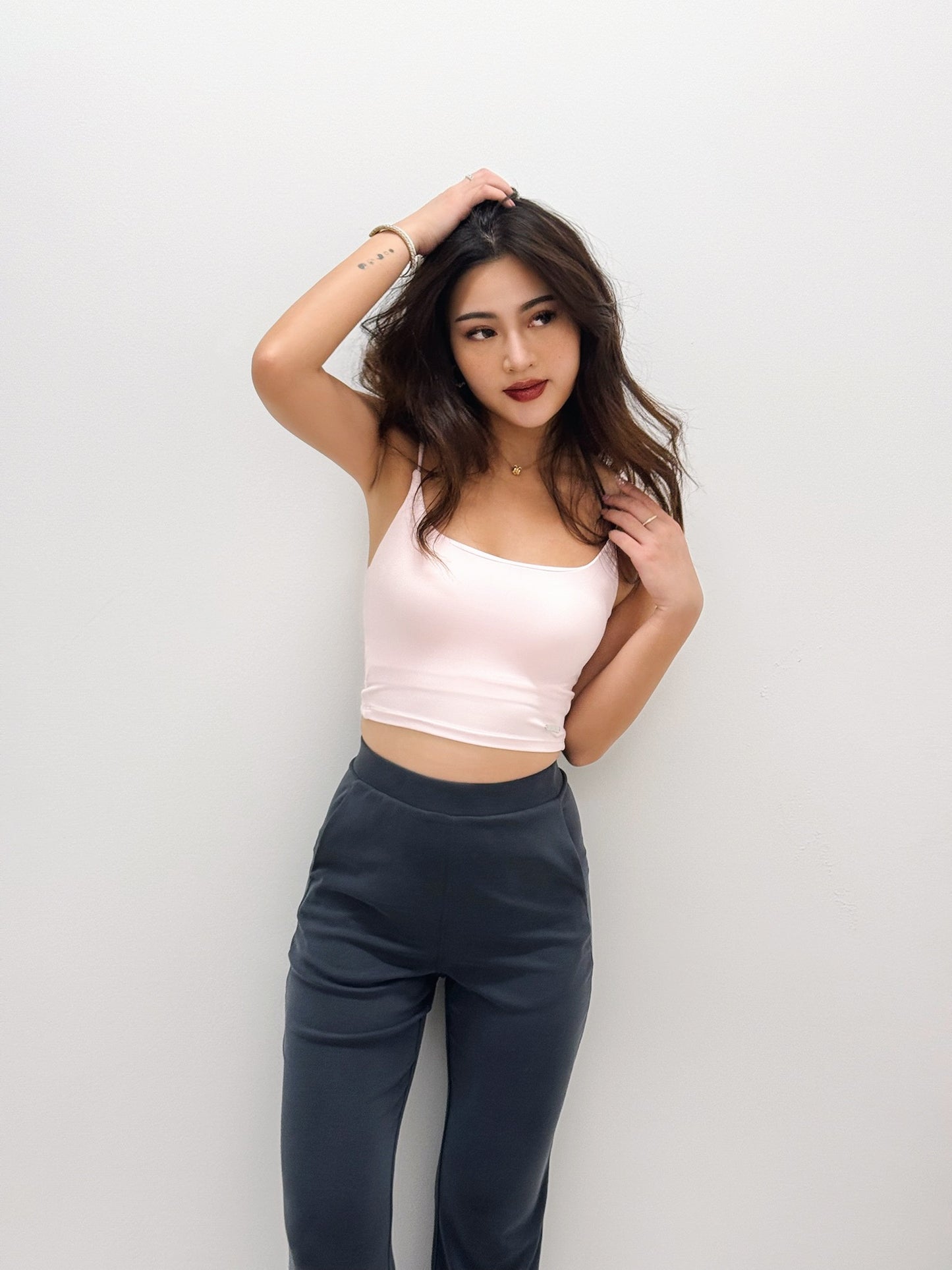 Flow Girl Twist-back Padded Cami