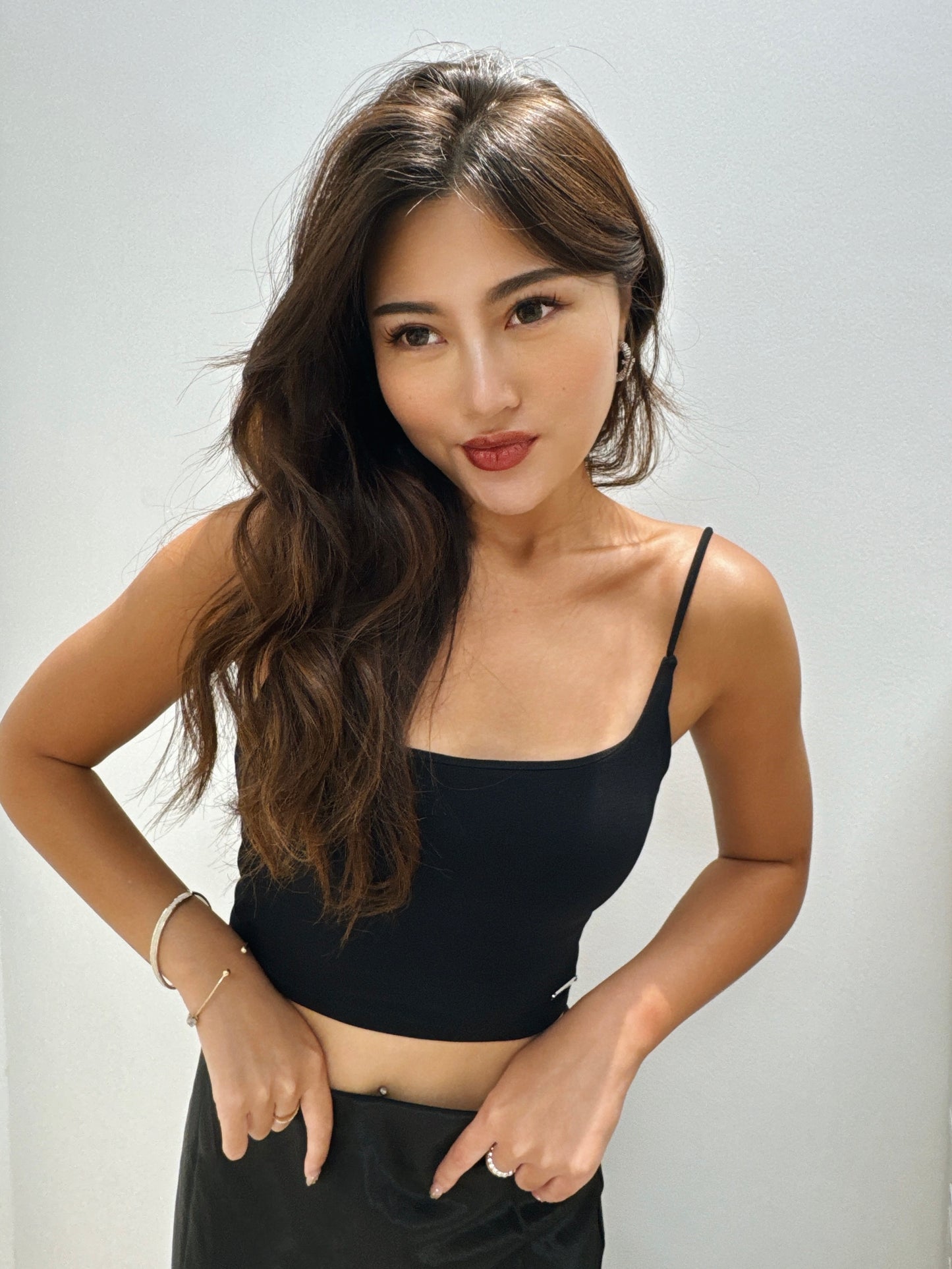 Flow Girl Twist-back Padded Cami