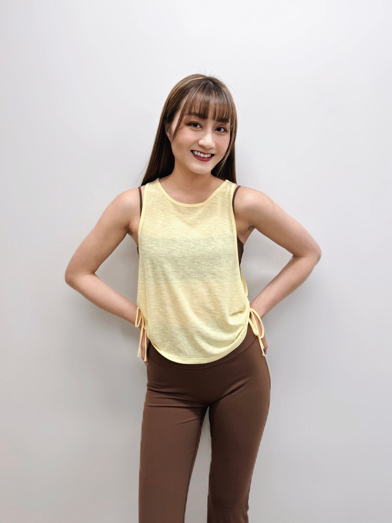 Sheer Glow Coverup Tank Top