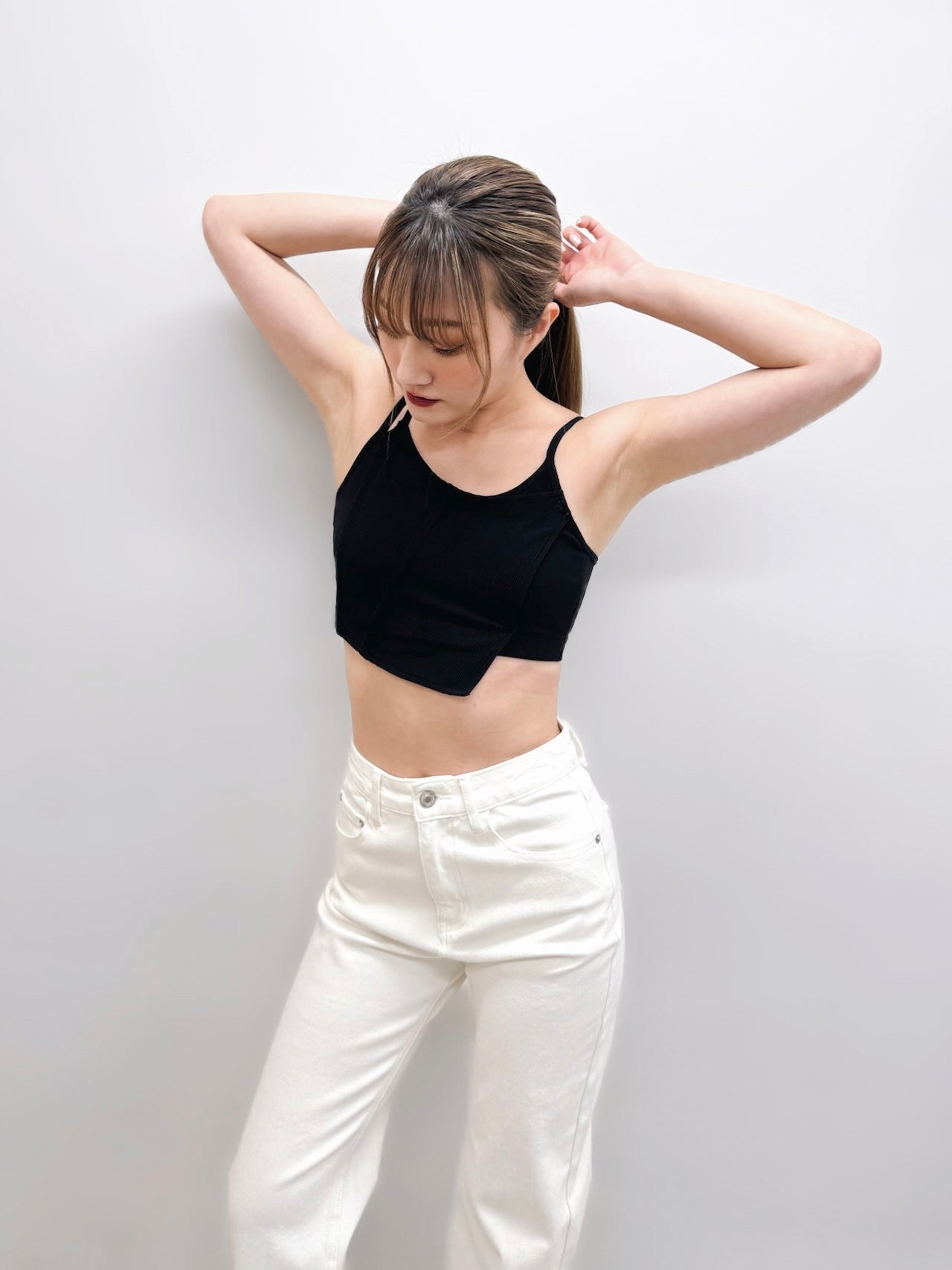 Petals Padded Tank Top