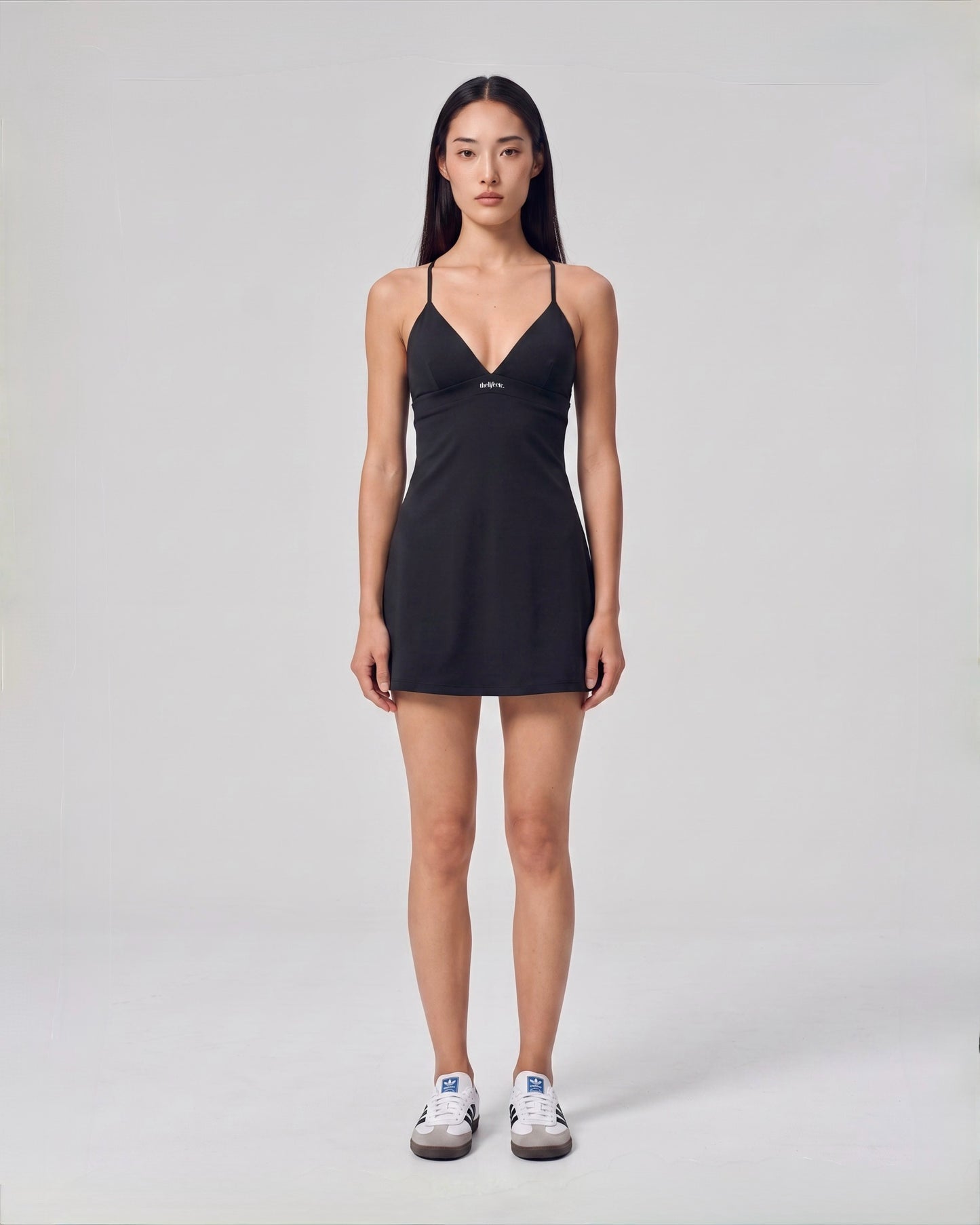 Portofino V-neck Padded Dress