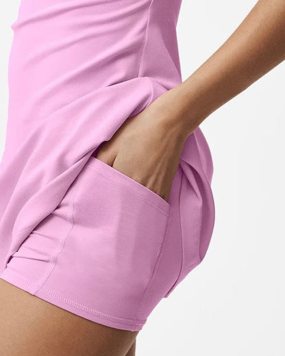 Portofino V-neck Padded Dress