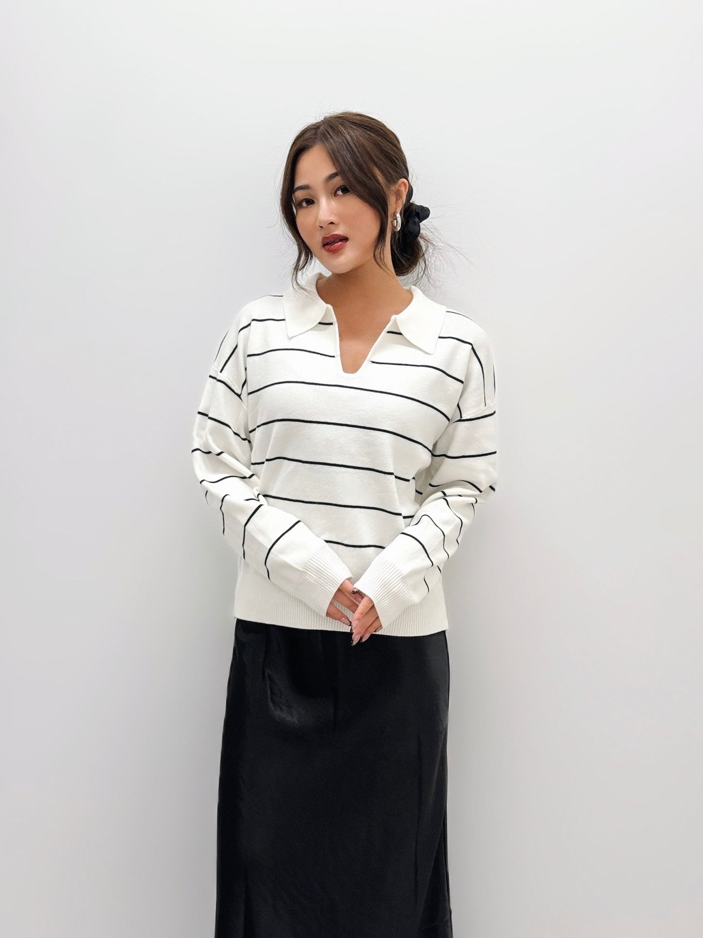 Serenity Stripe Knit Sweater