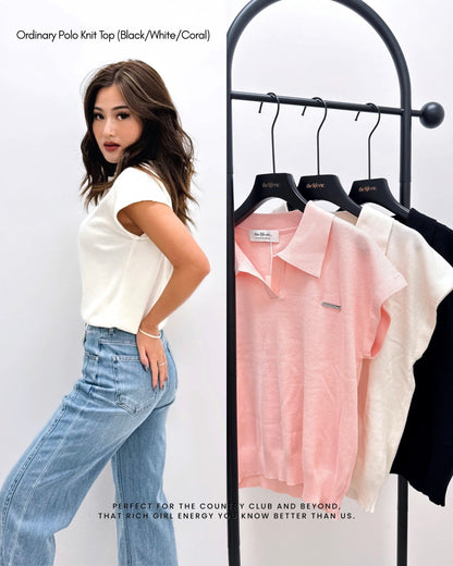 Ordinary Polo Knit Top