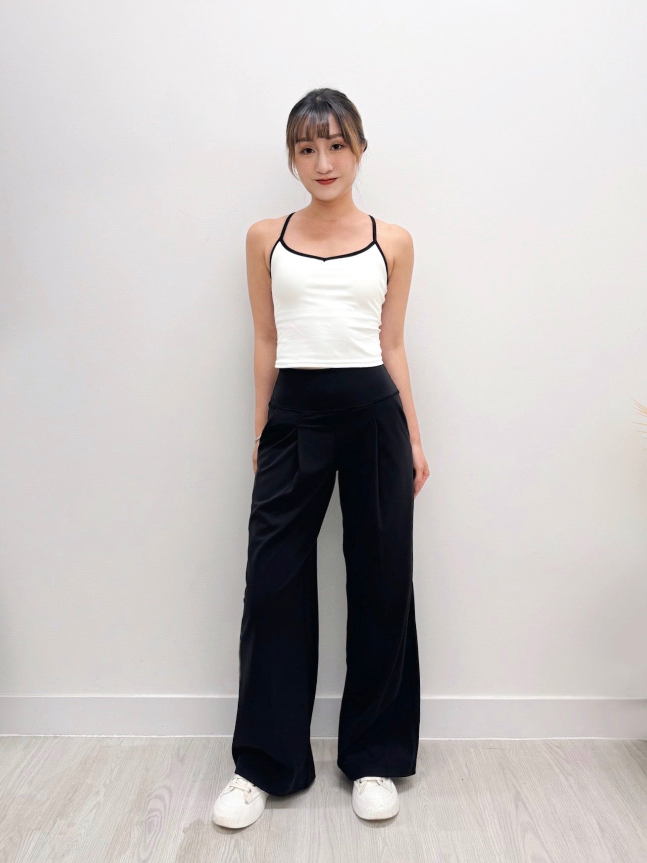 Off Duty Wide-leg Athleisure Pants