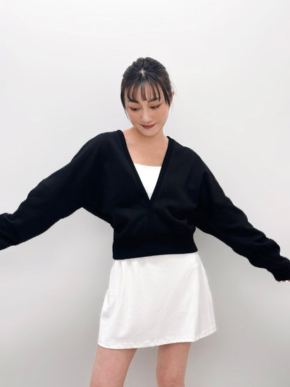 Sweat Shine V-neck Pullover