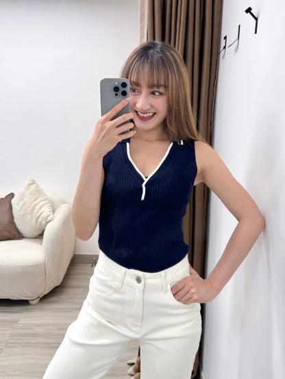 Racquet Polo Knitted Tank