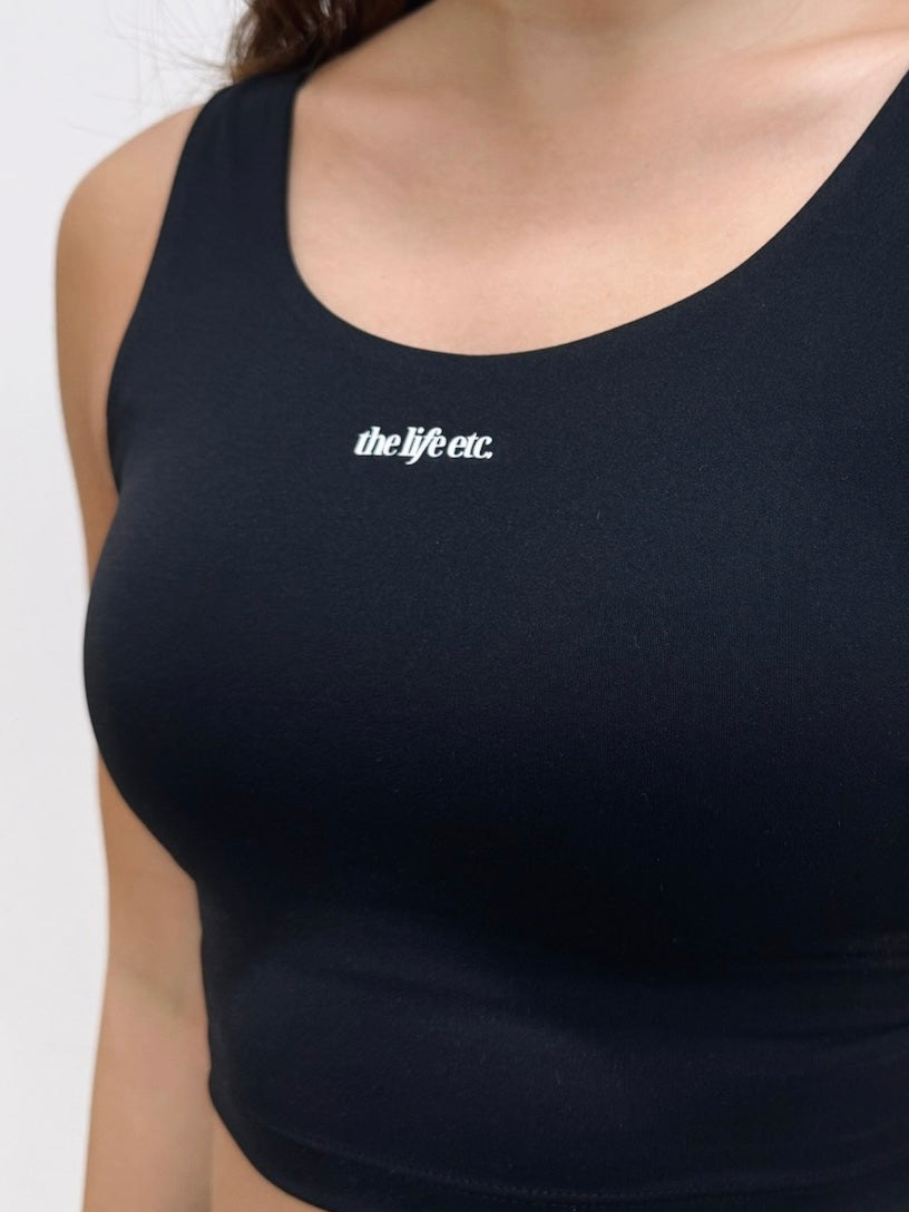 Racer Logo Longline Bra