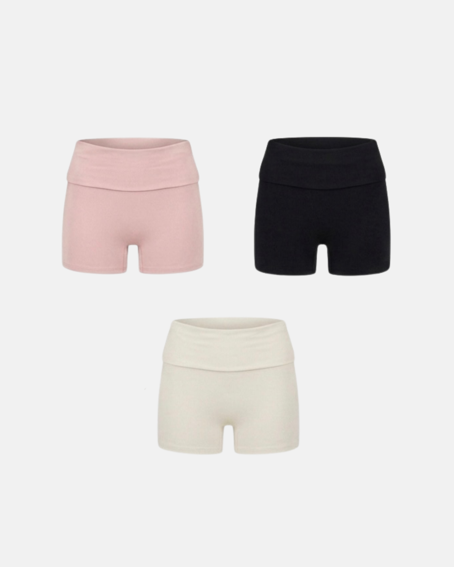 Aura Roll-over Bike Shorts