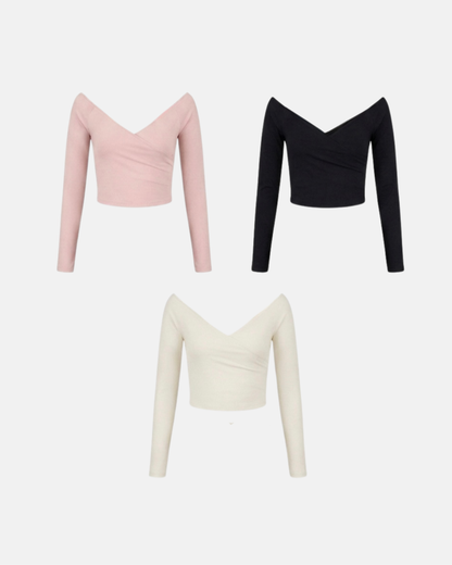 Performance V-neck Long-sleeve