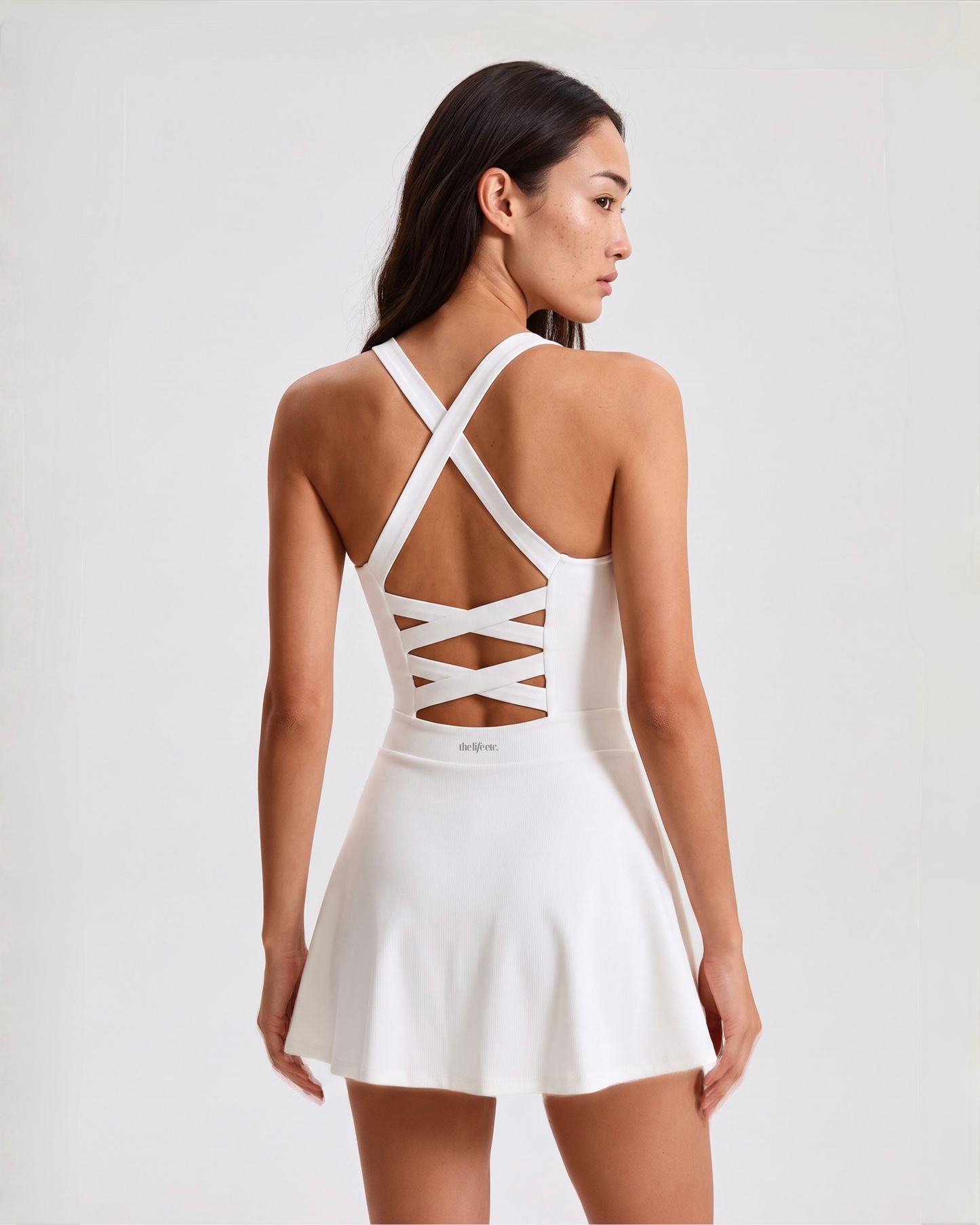 Atlantic Cross-back Tennis Dress