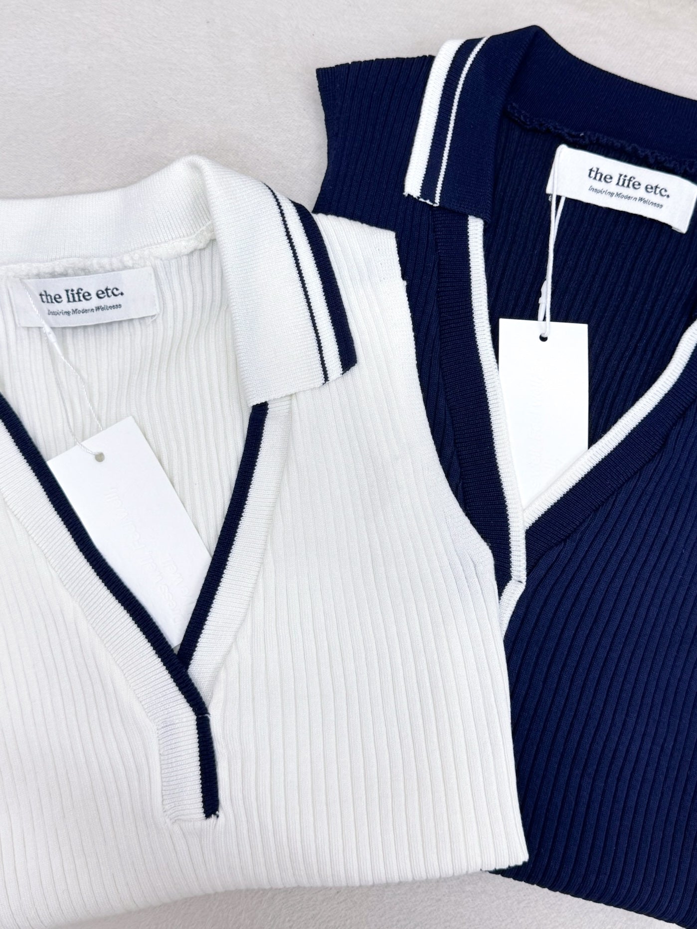 Racquet Polo Knitted Tank