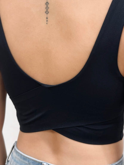Racer Logo Longline Bra