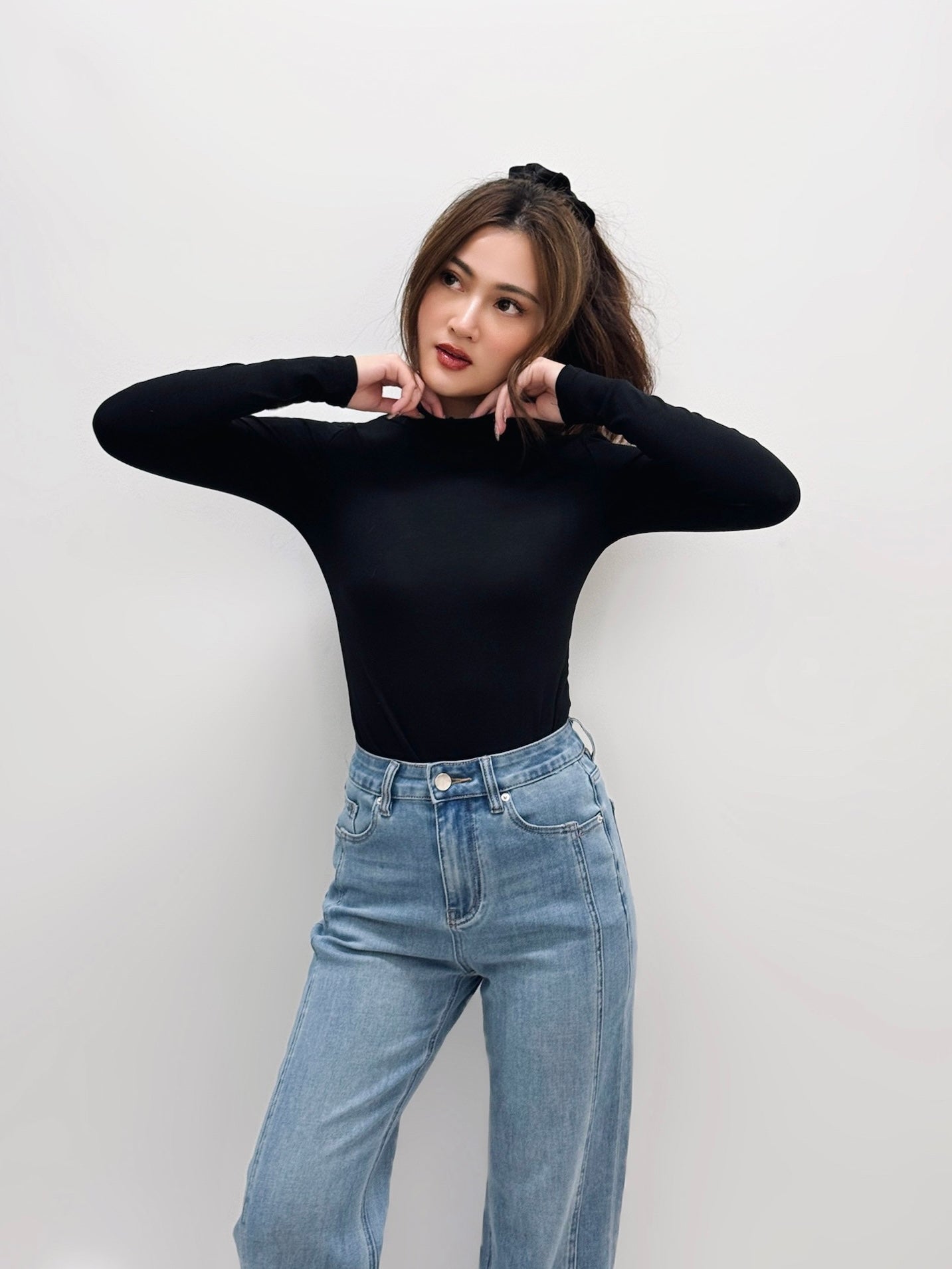 Core Luxe Turtleneck Long Sleeve