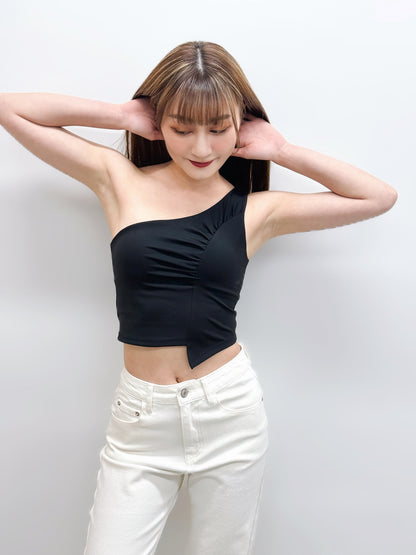 Extrovert One-shoulder Padded Top