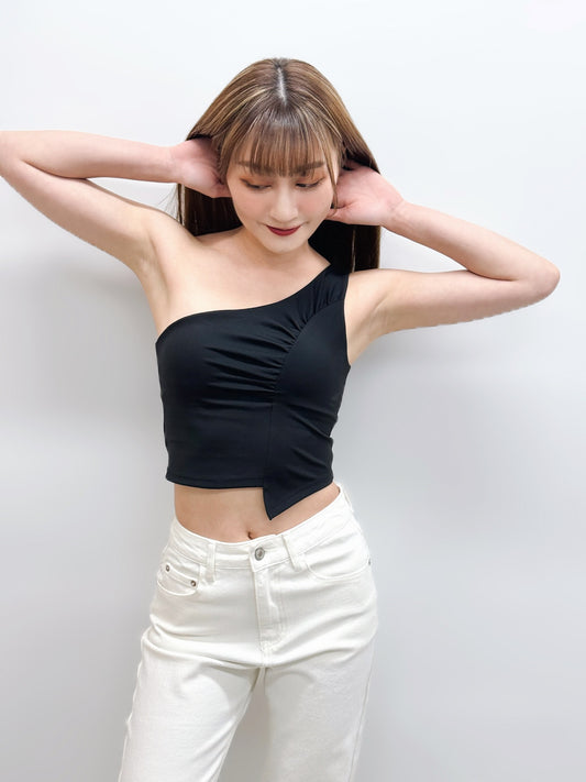 Extrovert One-shoulder Padded Top