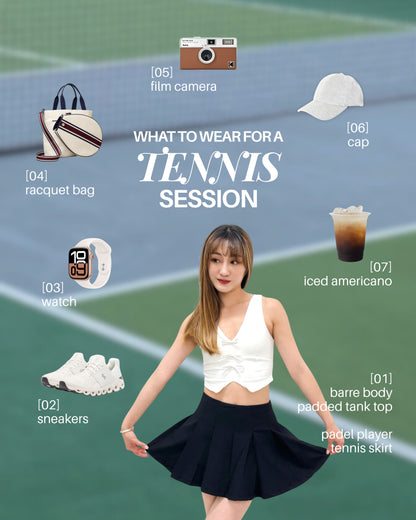 Padel Player Tennis Skirt