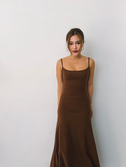 High Shine Maxi Tank Dress