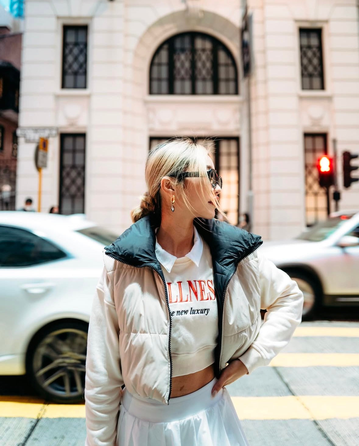 Wellness Crop Sweatshirt