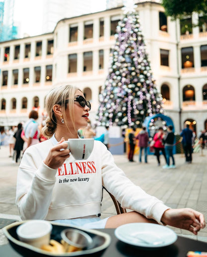 Wellness Crop Sweatshirt