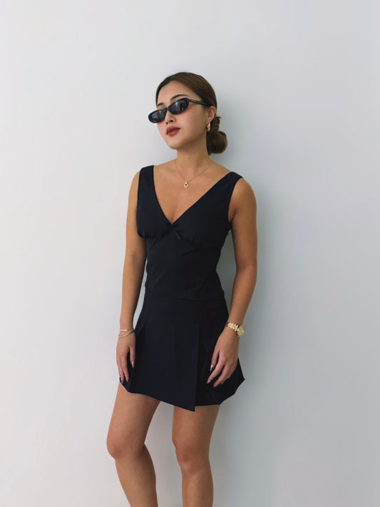 Ma Cherie Navy Tank Dress